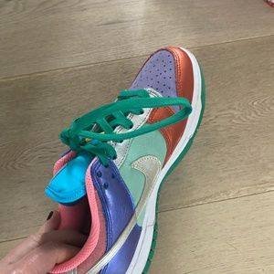 womena dunk low "sunset pulse" 5 W